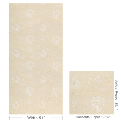 Shiraz Emb - Stone/Ivory