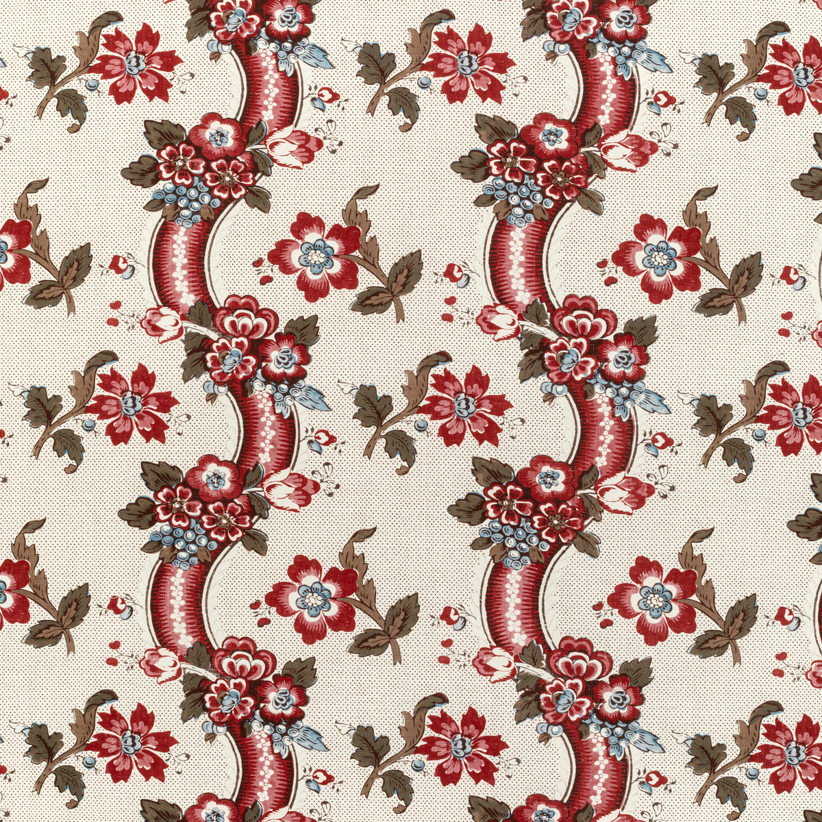 Benday Print - Red/Blue