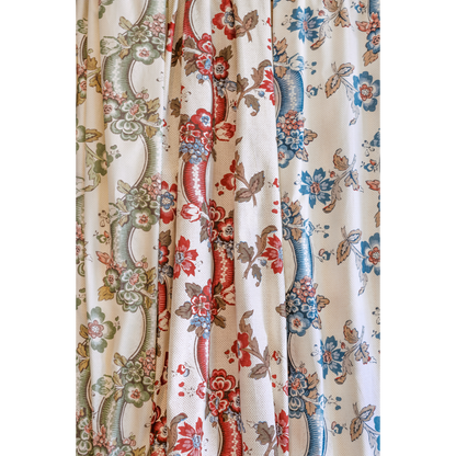 Benday Print - Red/Blue
