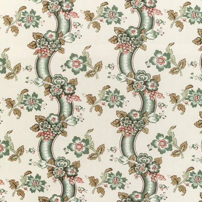 Benday Print - Green/Rose