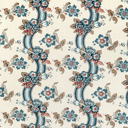 Benday Print - Denim/Berry