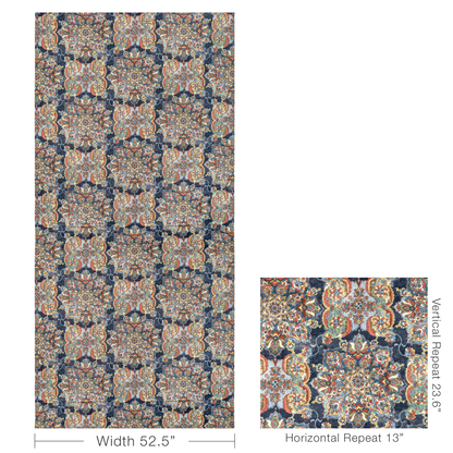 Granada Print - Denim