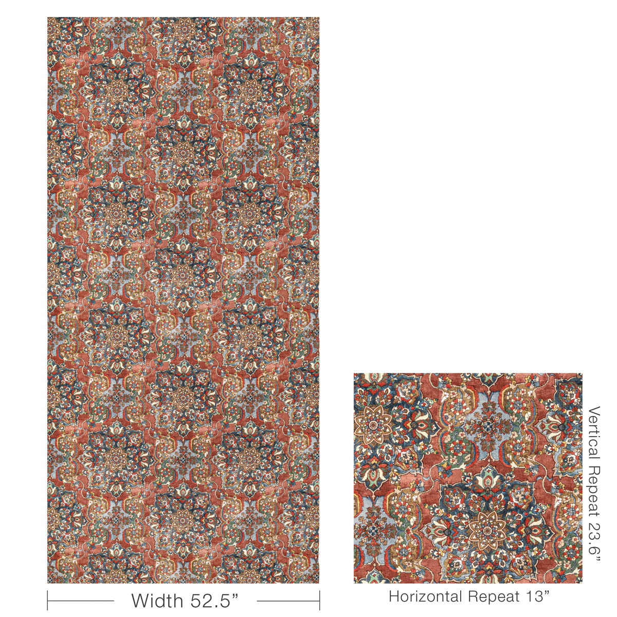 Granada Print - Ruby