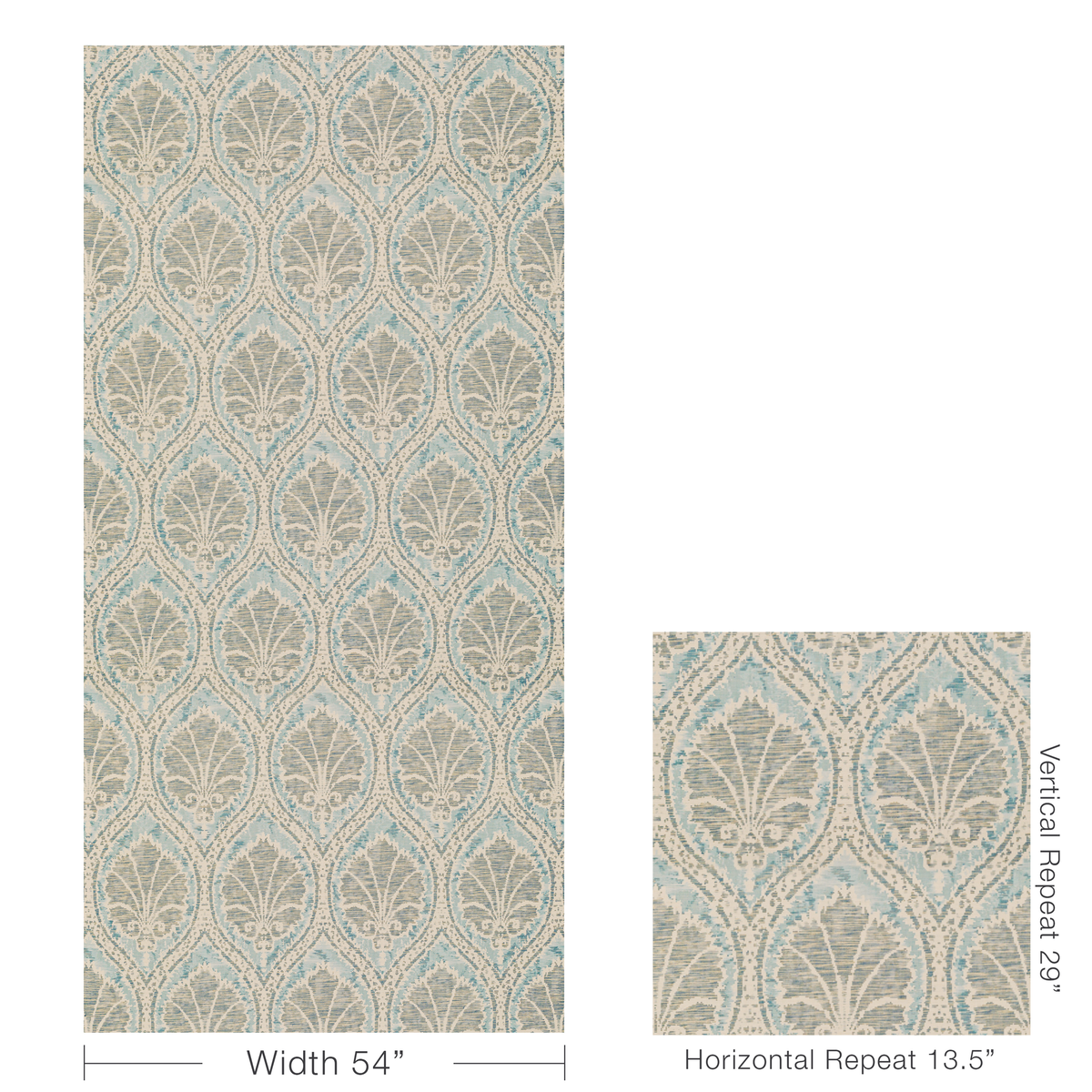 Seville Weave - Sky/Aqua