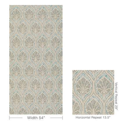 Seville Weave - Sky/Aqua