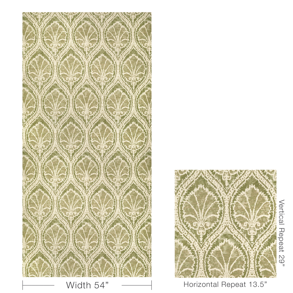 Seville Weave - Celadon/Moss