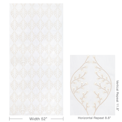 Lillie Sheer - Ivory/Pearl