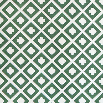 Jardin - Dark Green On Ecru