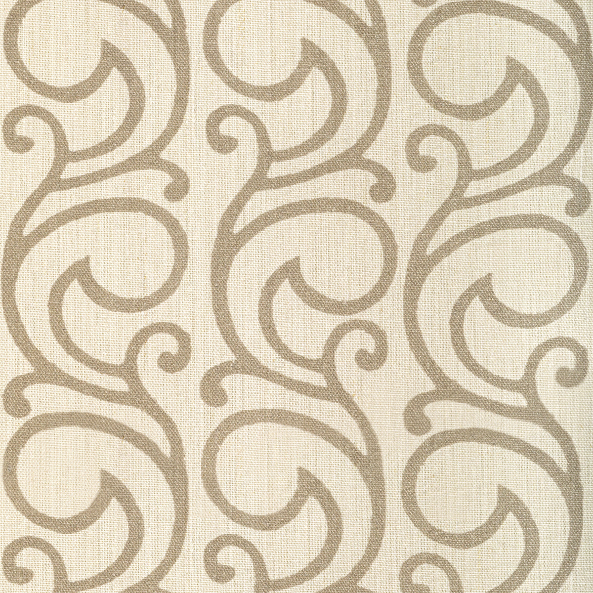 Serendipity Scroll Fabric by Lee Jofa in Oak
