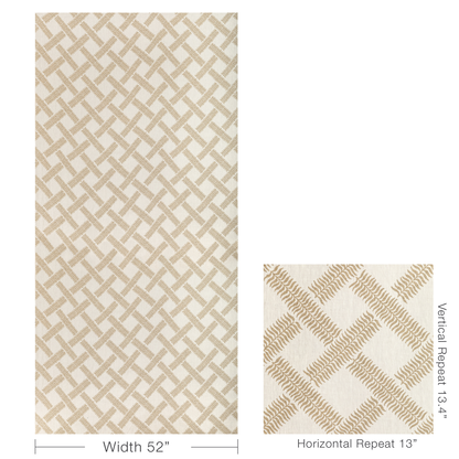 Garden Trellis Weave - Sand