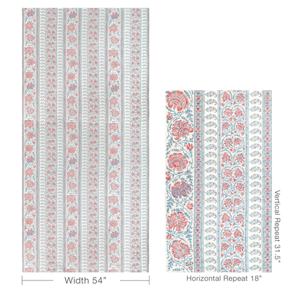 Indiennes Stripe - Berry