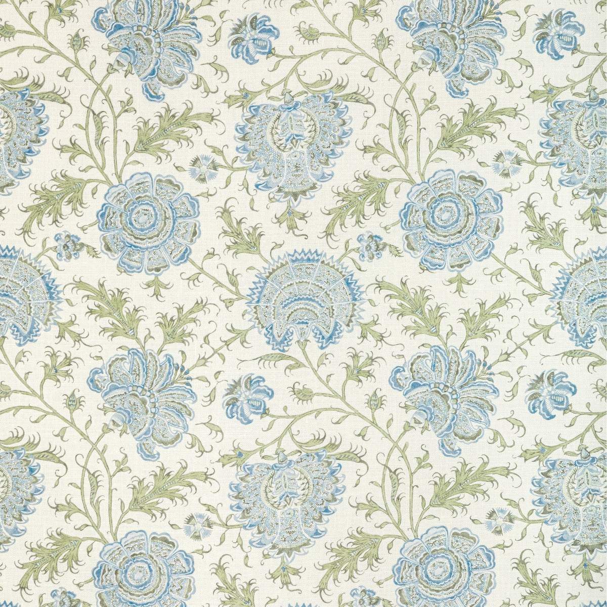 Indiennes Floral - Sea