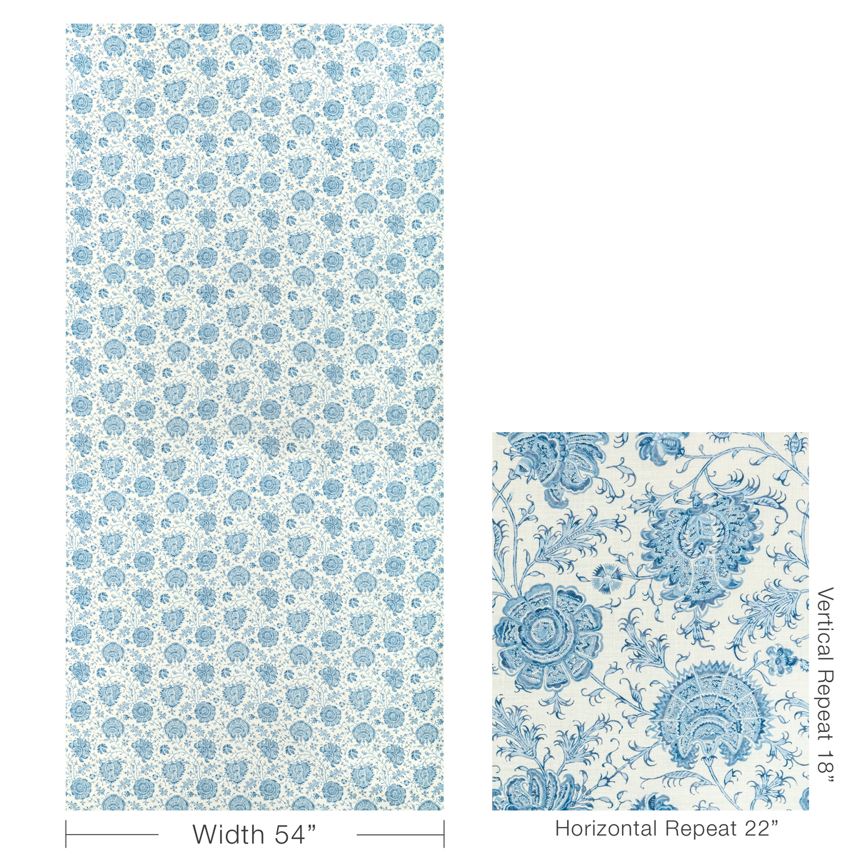 Indiennes Floral - Delft