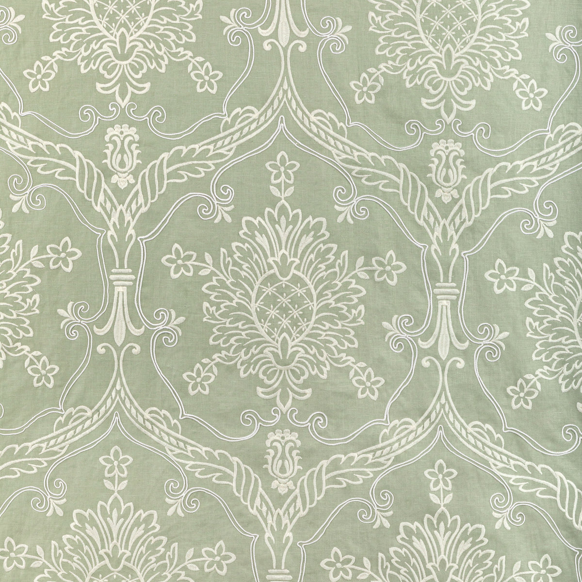 Hayes Embroidery - Celery