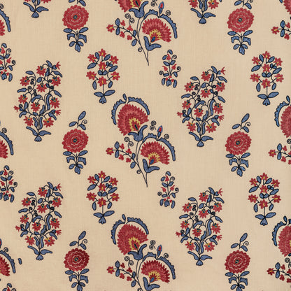 Mead Embroidery - Red/Blue