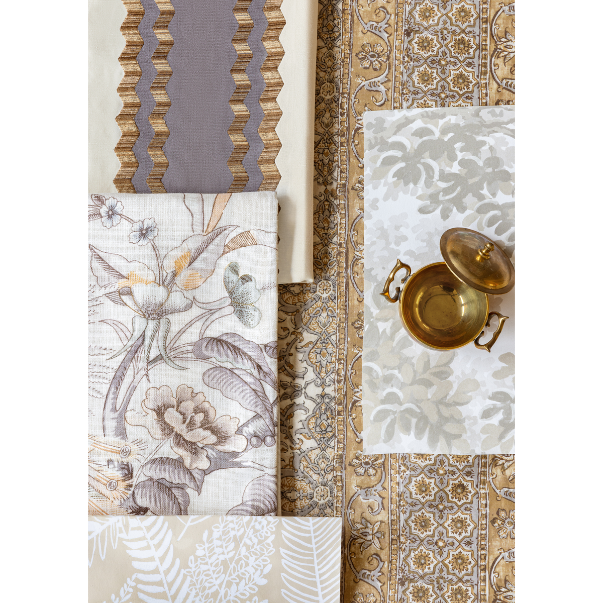 Palmer Print - Gold