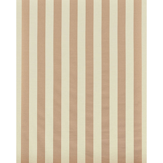 Avenue Stripe Fabric by Lee Jofa in Antique Pink On White
