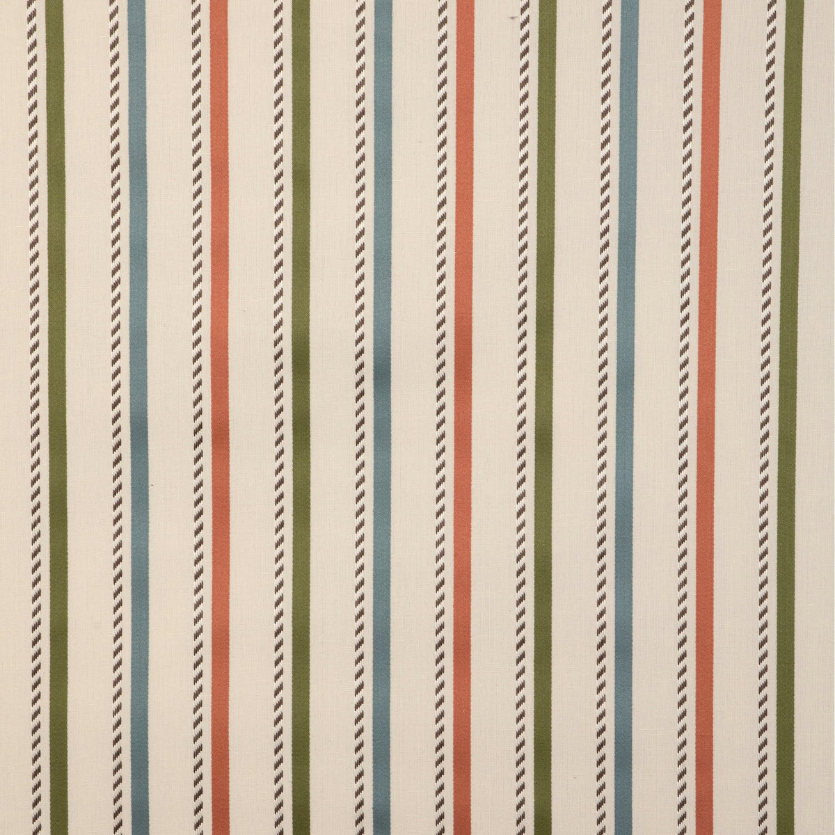 Buxton Stripe - Leaf/Clay
