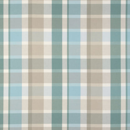 Fisher Plaid - Sky/Stone