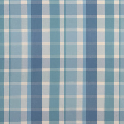 Fisher Plaid - Capri/Sky