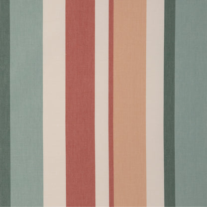 Fisher Stripe - Teal/Spice
