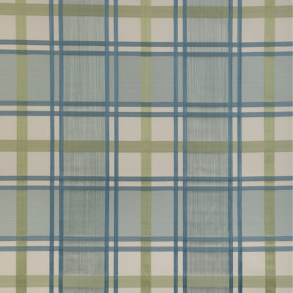 Davies Plaid - Aqua/Leaf
