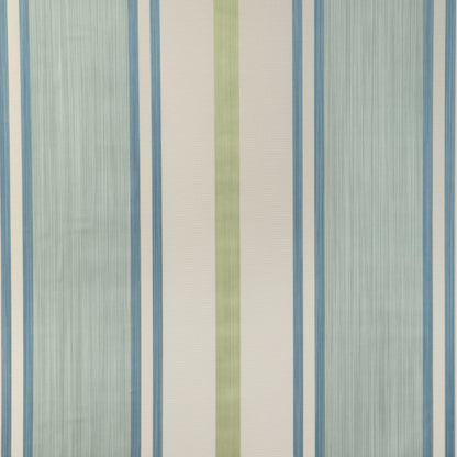 Davies Stripe - Aqua/Leaf