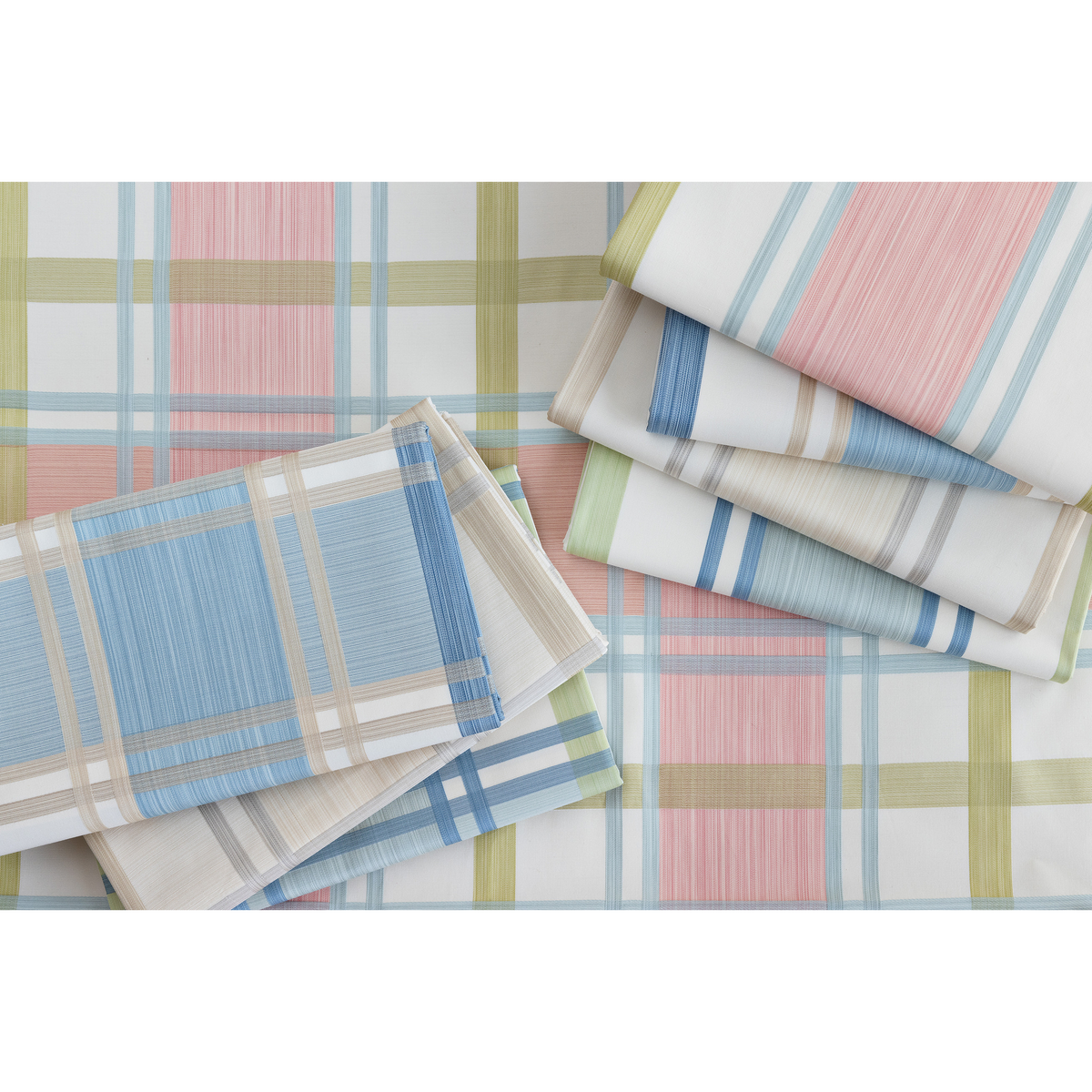 Davies Stripe - Sky/Sand