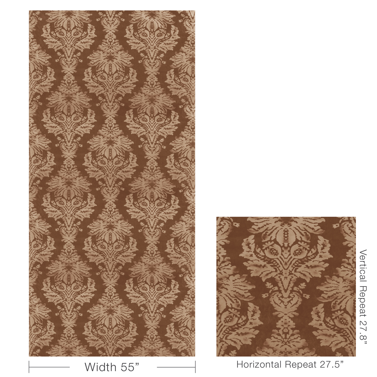Parham Velvet - Bronze