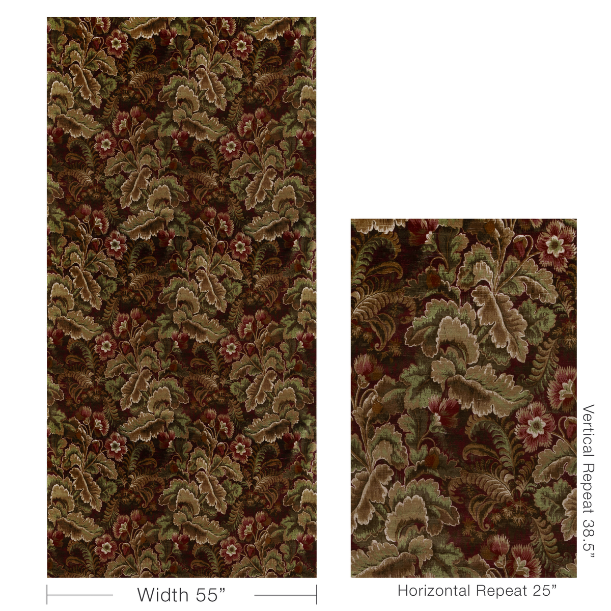 Barwick Velvet - Garnet