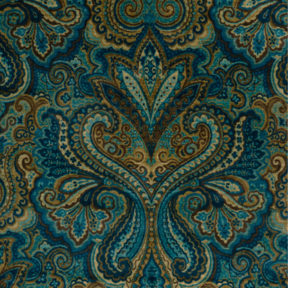 Carswell Velvet - Marine/Sky