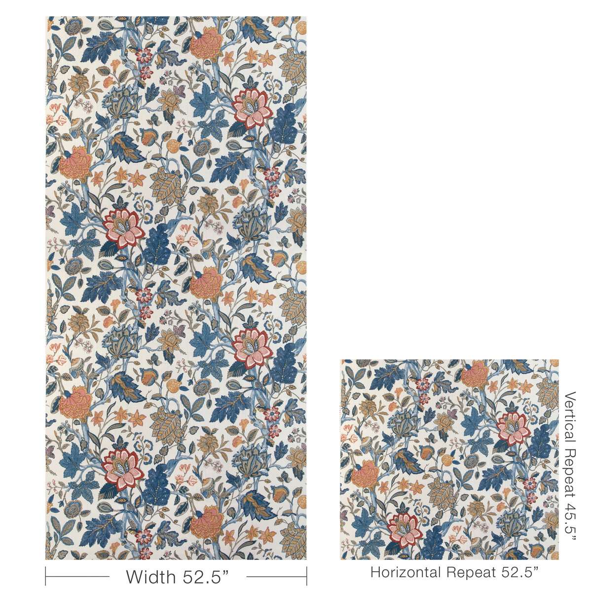 Hazelwood Print - Indigo