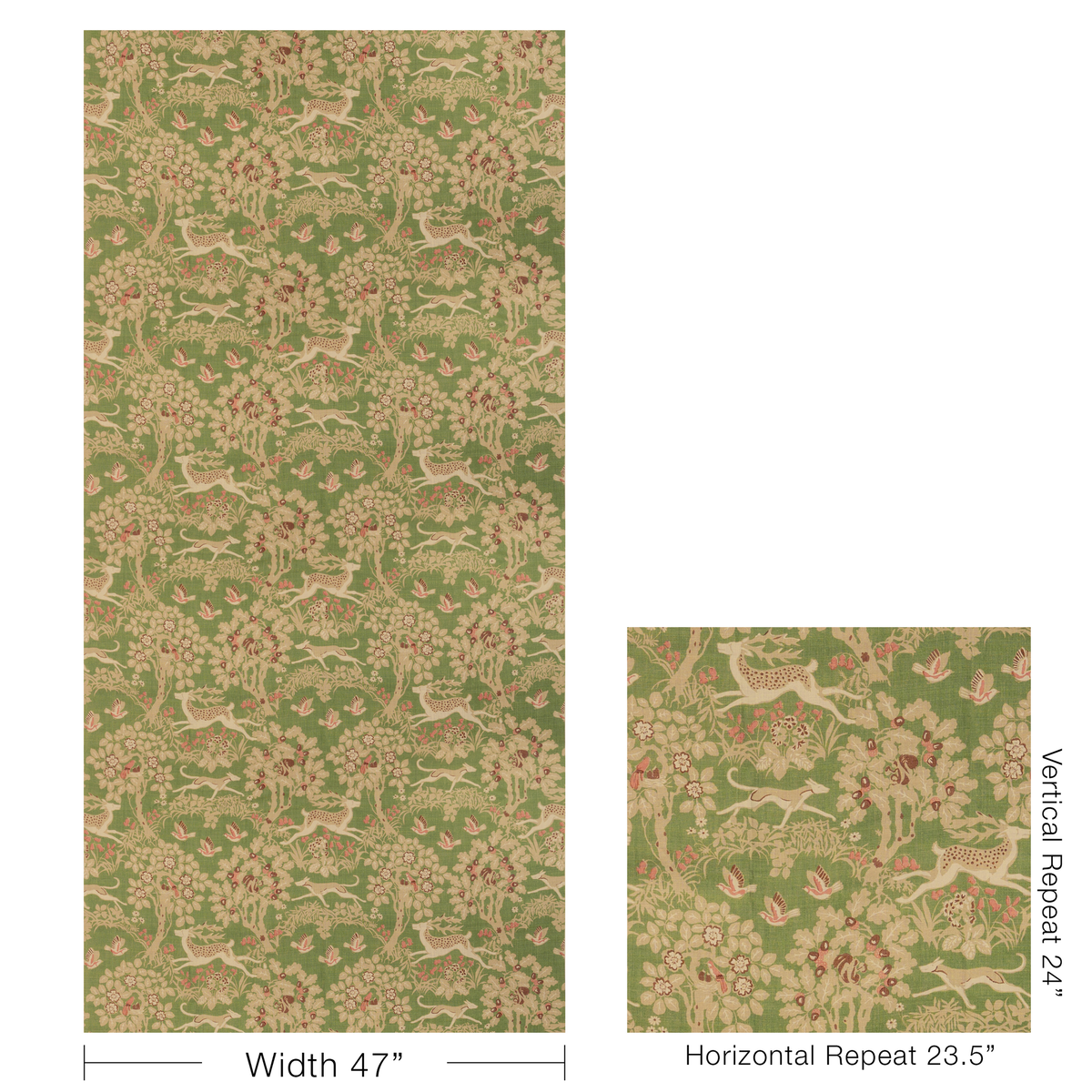 Mille Fleur Print - Juniper