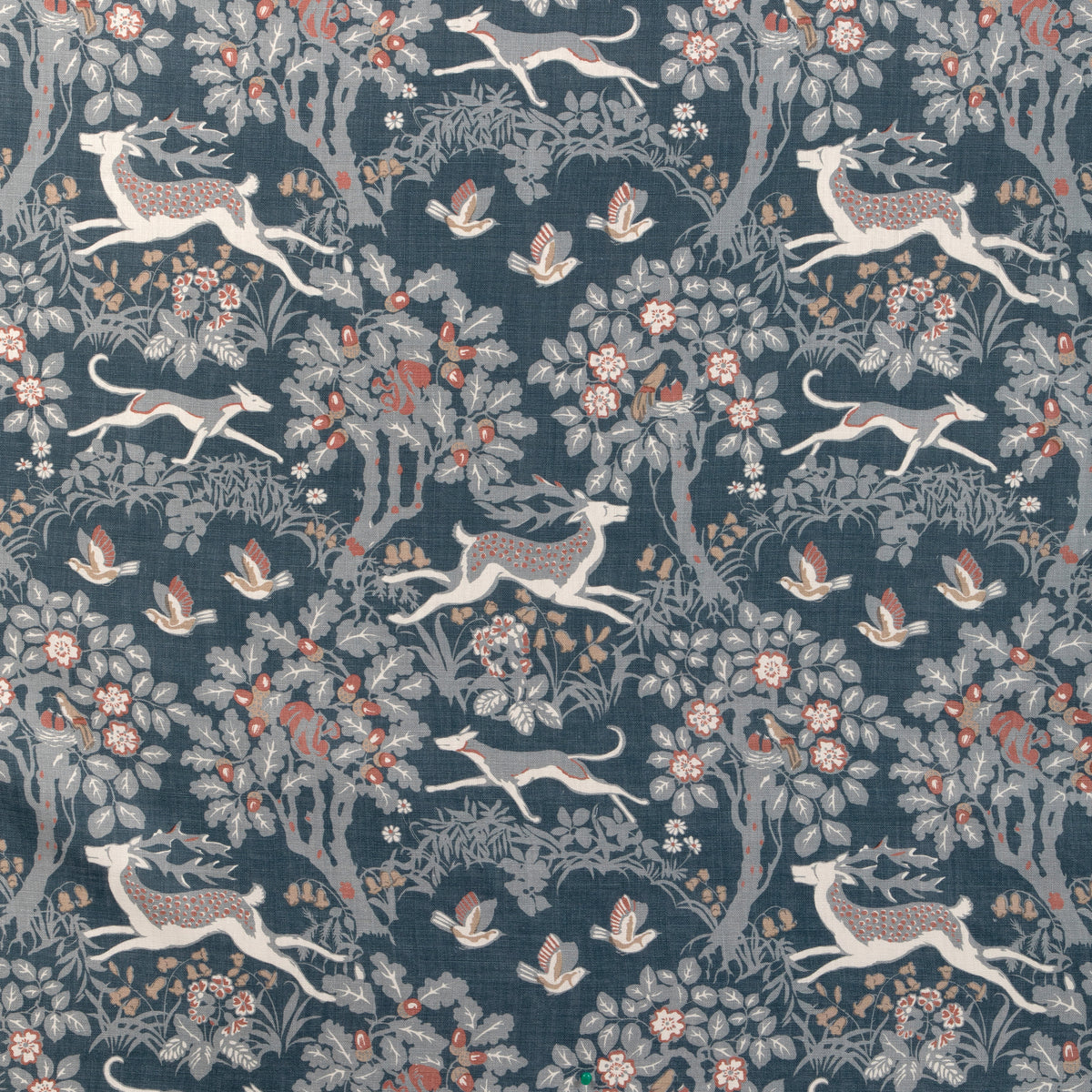 Mille Fleur Print - Denim
