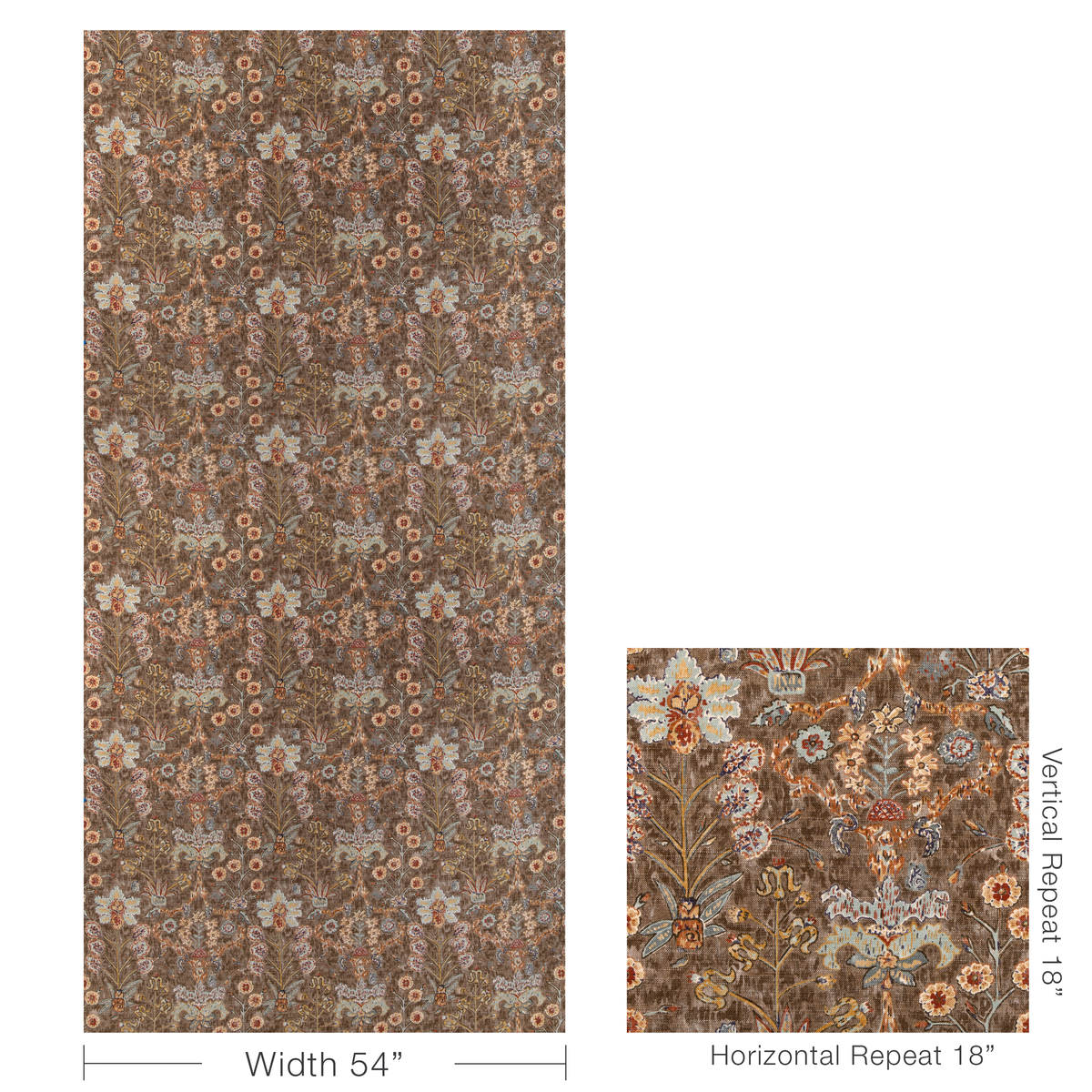 Kerman Print - Java/Spice