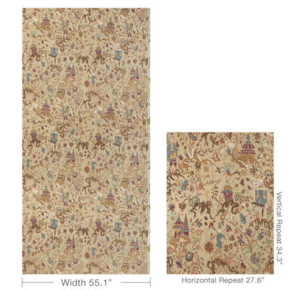Chinese Brocade - Sand