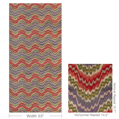 Flame Embroidery - Multi
