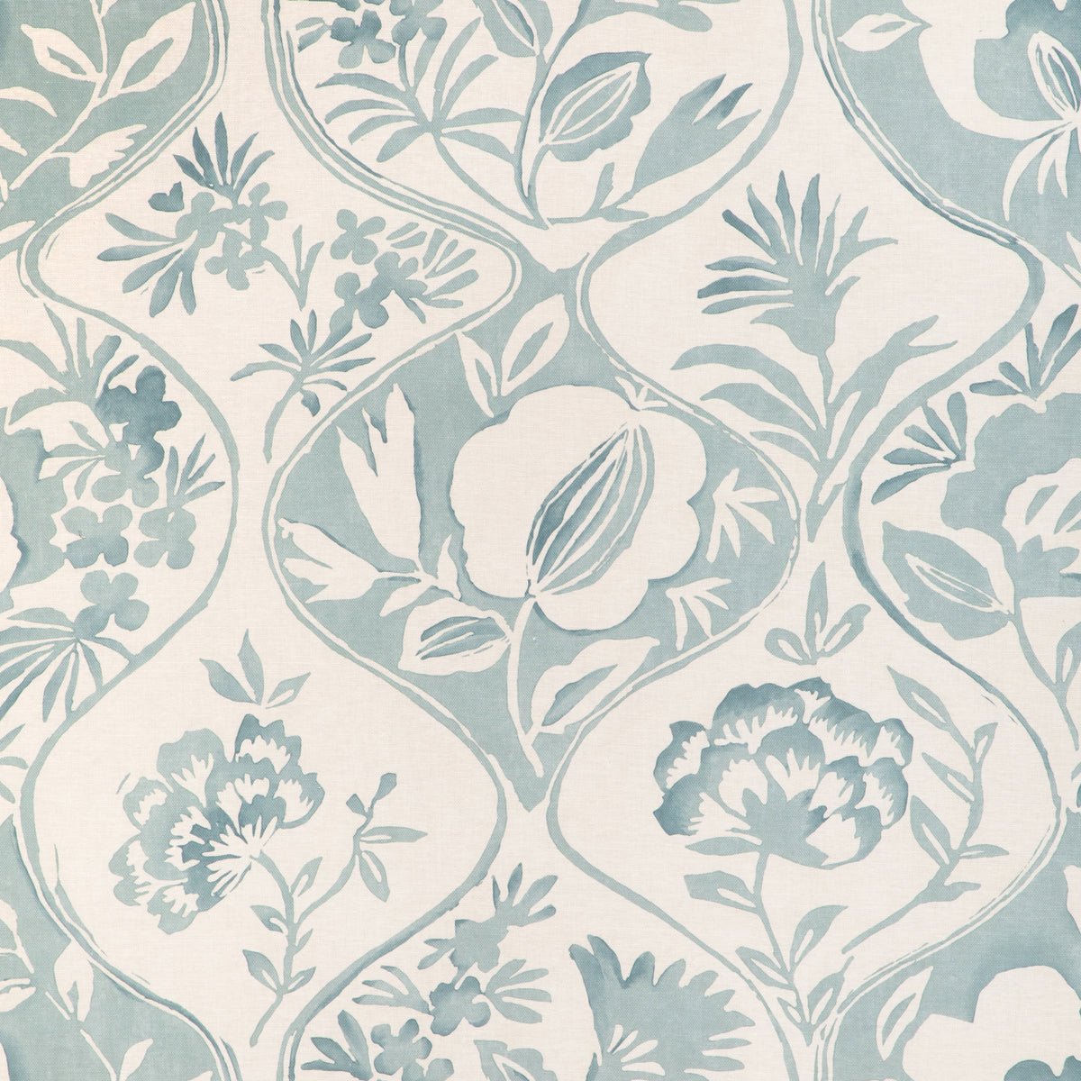 Calathea Print - Aqua