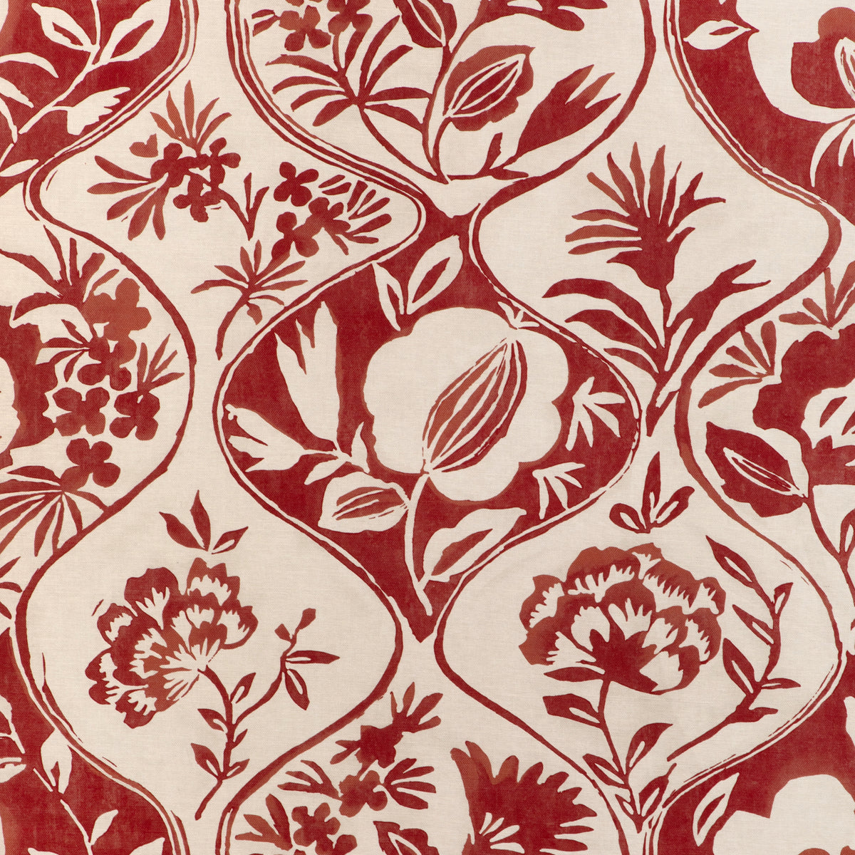 Calathea Print - Red
