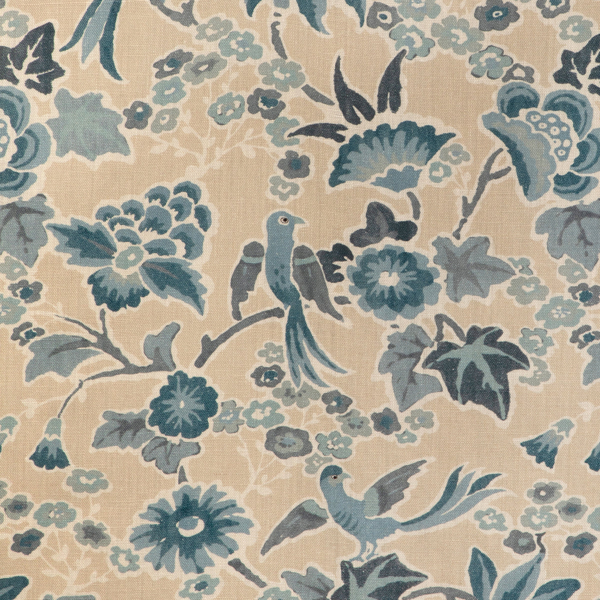 Posy Print - Sand/Sky