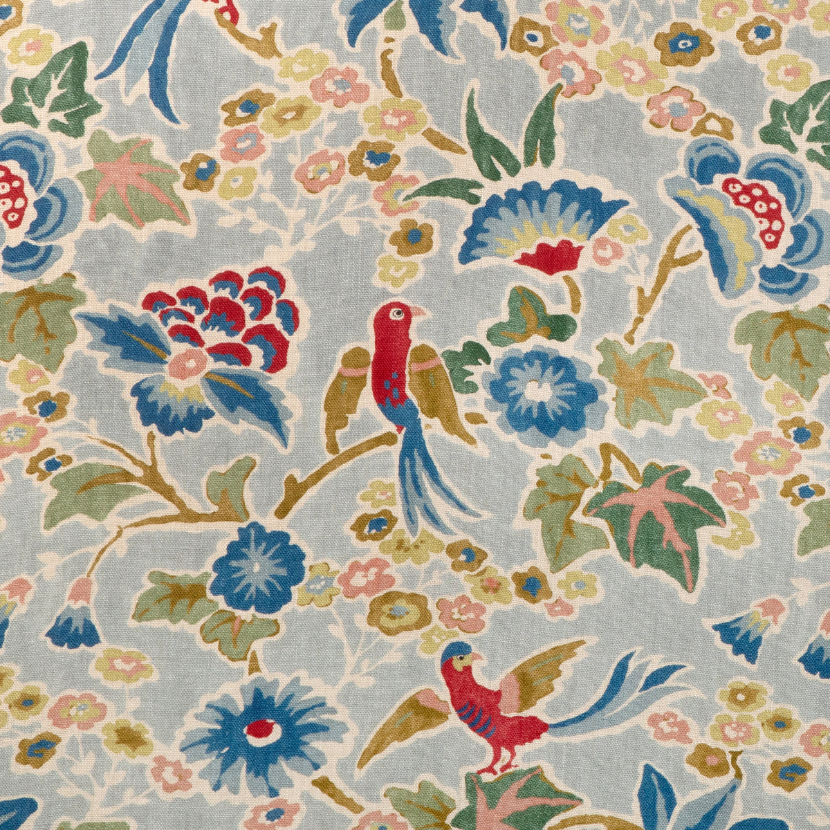 Posy Print - Blue/Multi