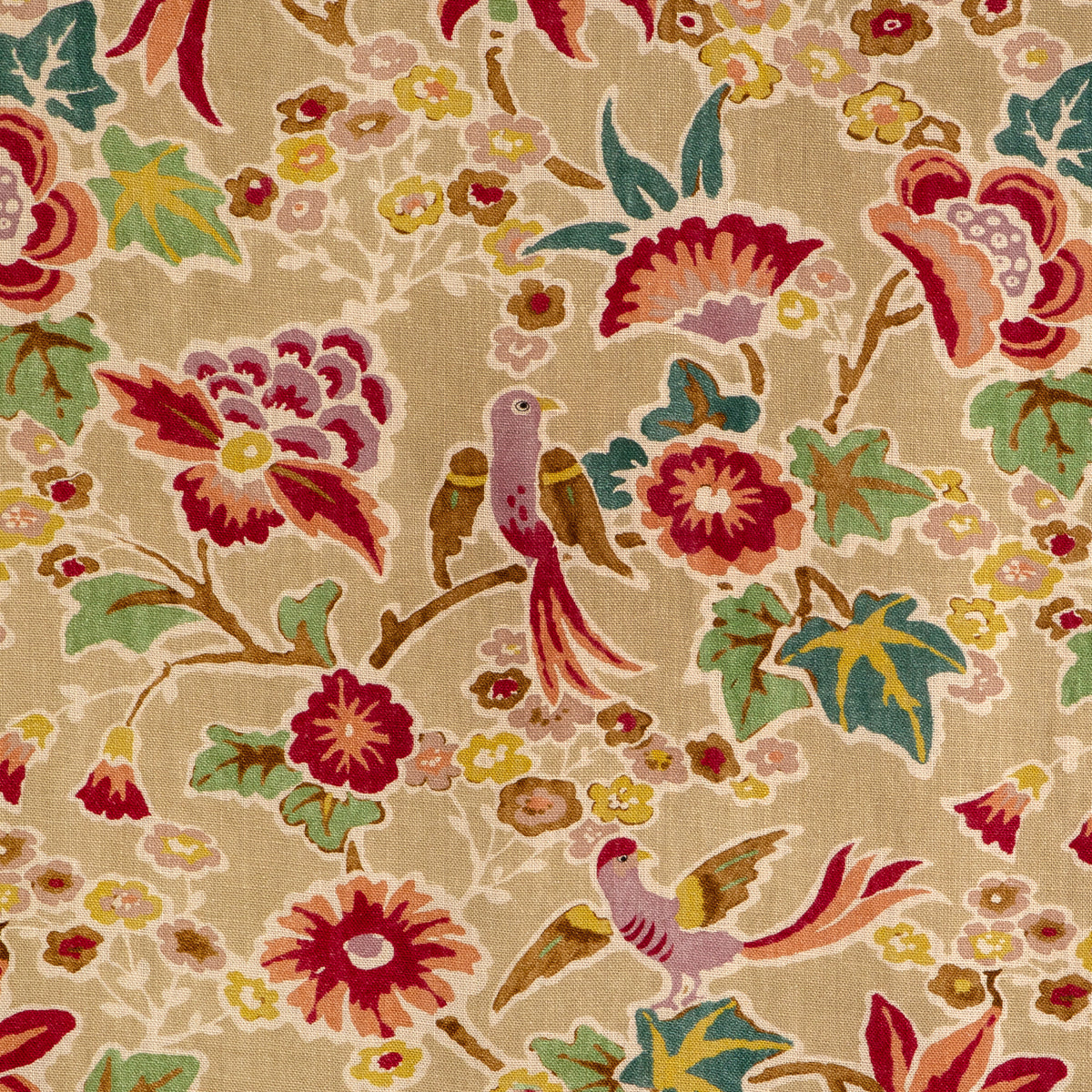 Posy Print - Berry/Leaf