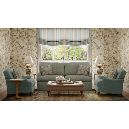 Fisher Plaid - Sky/Stone
