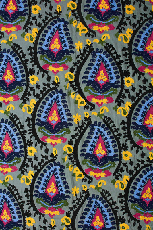Albert Fabric by James Malone in Blue (03)