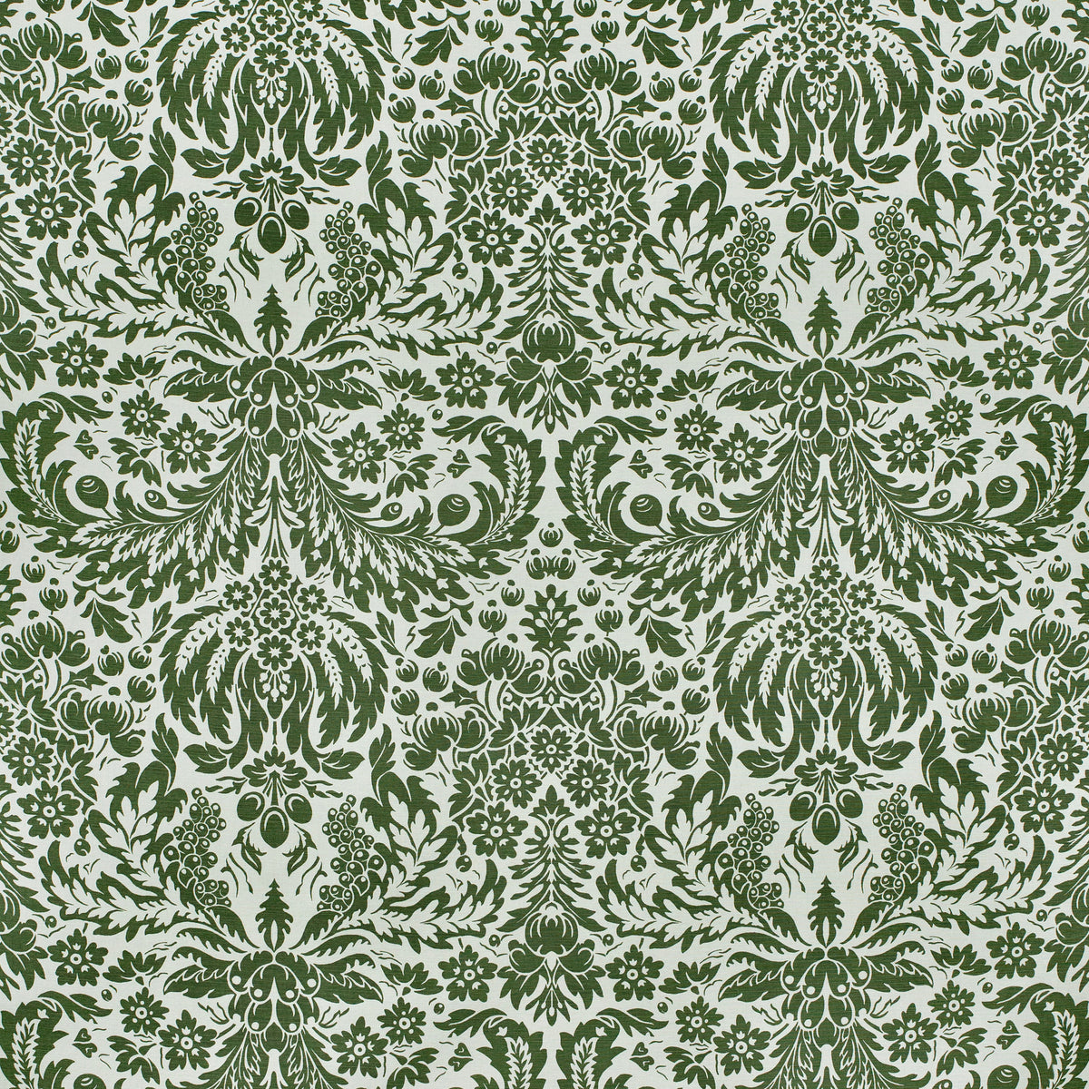 Damask - Dark Green