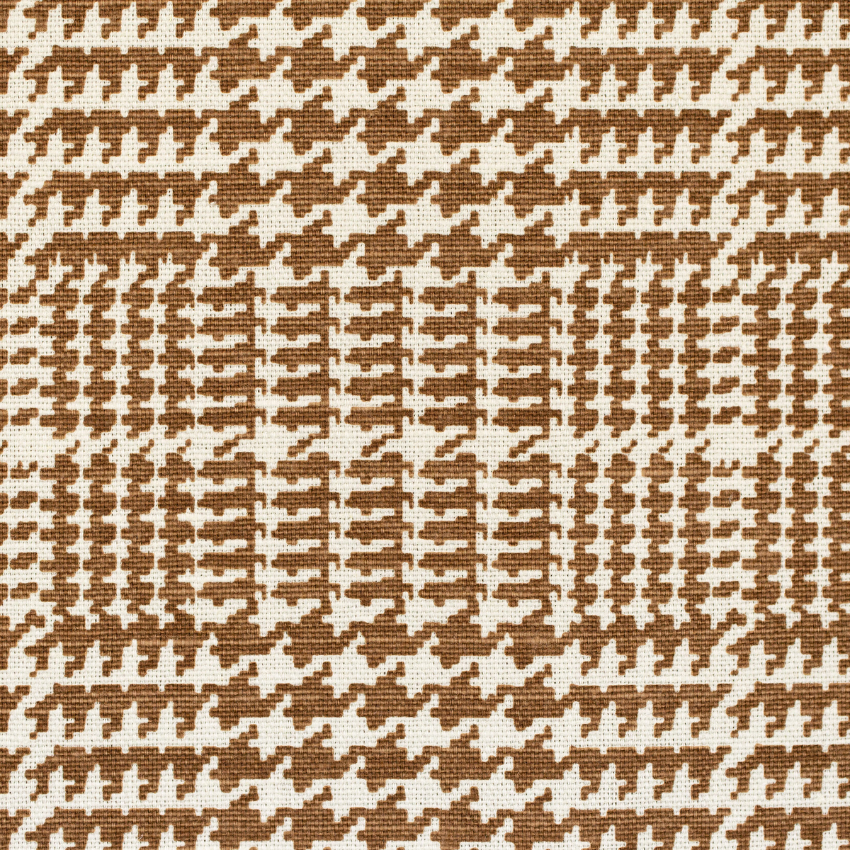 Pied De Poule - Mid Brown