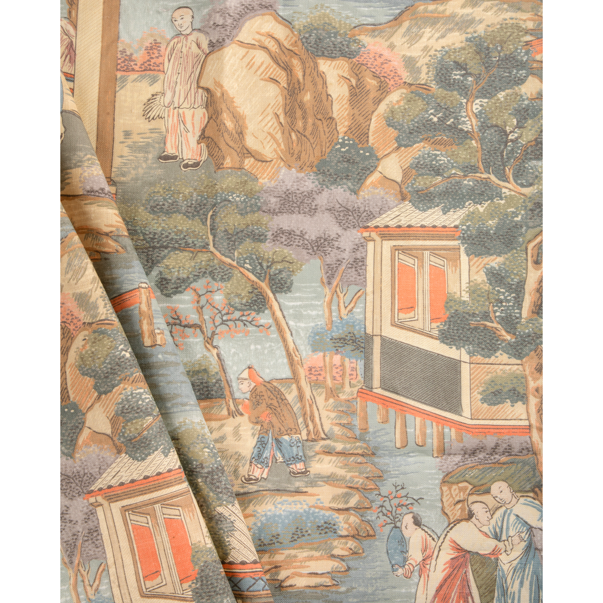 Tarim River Print - Multi