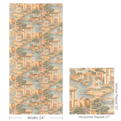 Tarim River Print - Multi