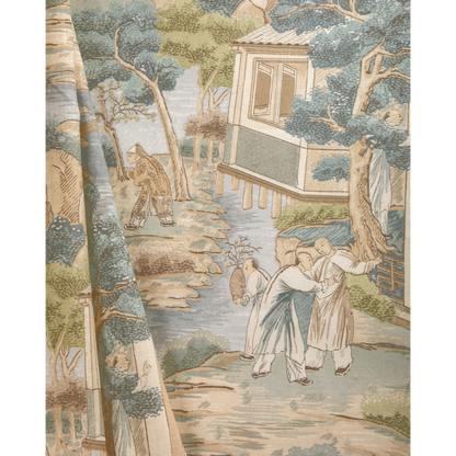 Tarim River Print - Aqua