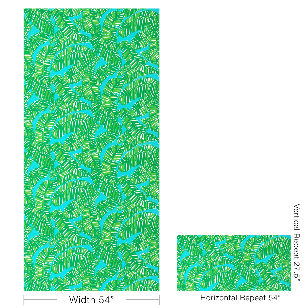 Go Bananas - Sea/Green